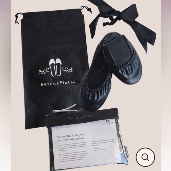 RescueFlats Comfortable Ballet Flats Shoe Sizes 8-9 NEW - Picture 5 of 9